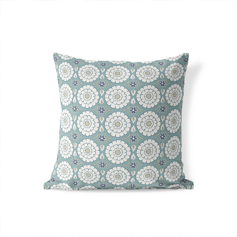 Lexi Decorative Indoor Accent Pillow, Square 26", Blue
