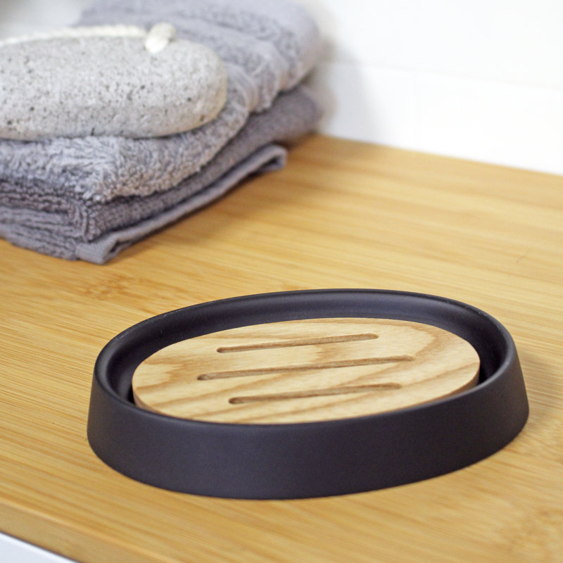 Richae Bathroom Accessory, Black