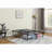 Black Metal Eastern King Mattress Support Platform Bed-62553761