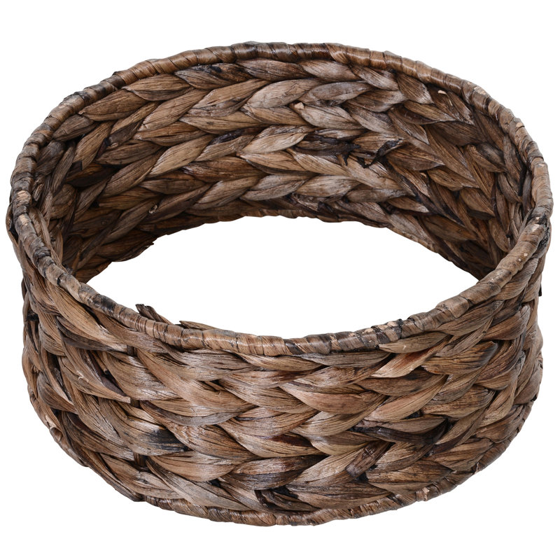 Lit surélevé pour chat avec oreiller, panier de chaise à œufs, H 23,5 po, coussin surélevé gris