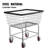 Metal Laundry Cart with Wheels