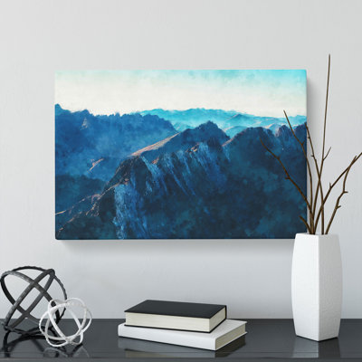 Mountain Range In Slovakia - Wrapped Canvas
