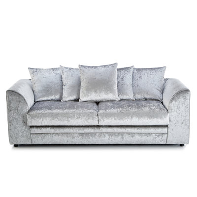 Romelia 3 Seater Velvet Sofa