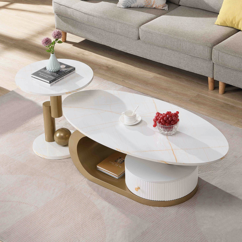 Ensemble de 2 tables de bout Modern Modern