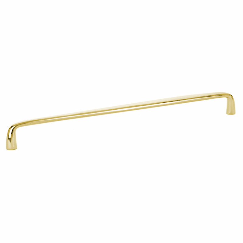 Emtek Orbit Cabinet Pull 10" Center-to-Center, Unlacquered Brass
