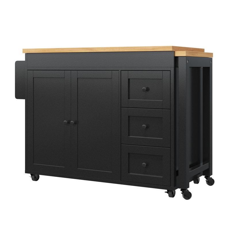Kitchen Island, Black