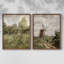 «Vintage Landscape», ensemble de 2 estampes numériques encadrées-1464524992-1464524999