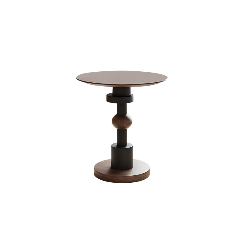 Retro Solid Wood Side Table