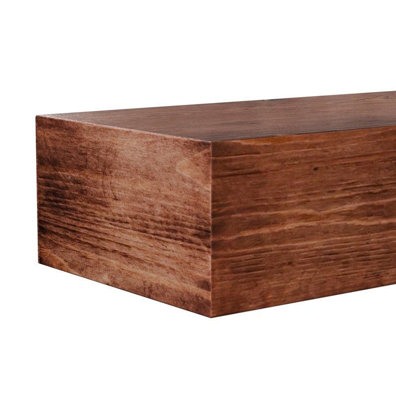 Manteau de cheminée, 60", Glossy Brown
