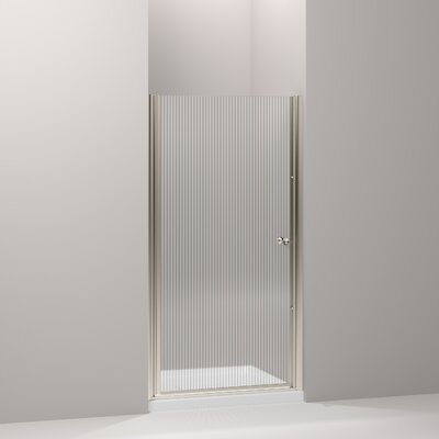 Fluence 36.5"" x 65.5"" Pivot Shower Door with CleanCoat® Technology -  Kohler, K-702410-G54-SH