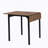 Farmhouse 5-piece Counter Height Drop Leaf Dining Table Set with Dining Chairs-792136013
