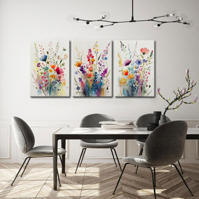 3 Piece Wrapped Canvas Print