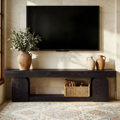 63" TV Stand for 60"/65"/70" TV, Wood Entertainment Center with Storage, Modern TV Media Console Table for Living Room, Bedroom