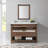 Asellus 48'' Single Bathroom Vanity with Marble Top