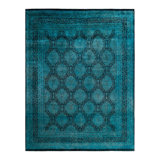 Overyed One-of-a-Kind Rectangle 8'1" X 10'3" Hand Knotted Area Rug