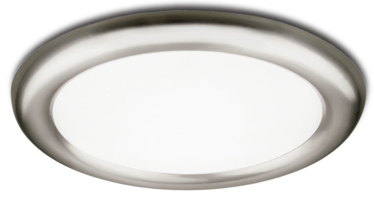 Plafonnier encastré 1 rond 19 po simple
