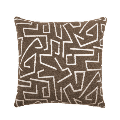  Housse et insert de coussin carré en rayonne / viscose Contempo