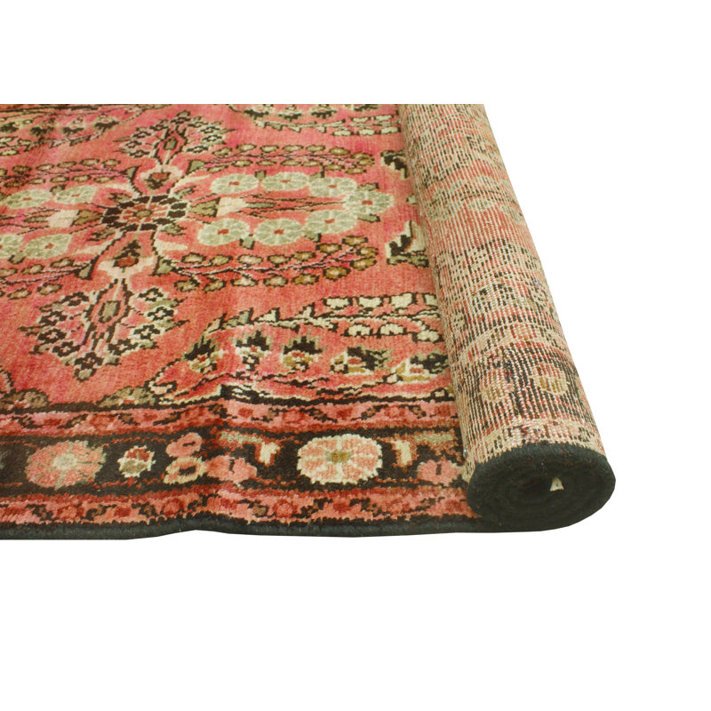 Khusbu Distressed Hristun Rust Runner