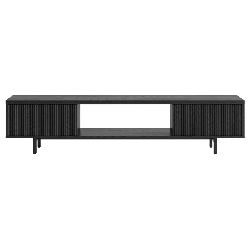 Suhana Rectangular TV Stand for TV's up to 78", Espresso Wood