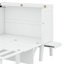 Lit escamotable double spacieux avec port USB et tablettes latérales amovibles-1003850923-980523749