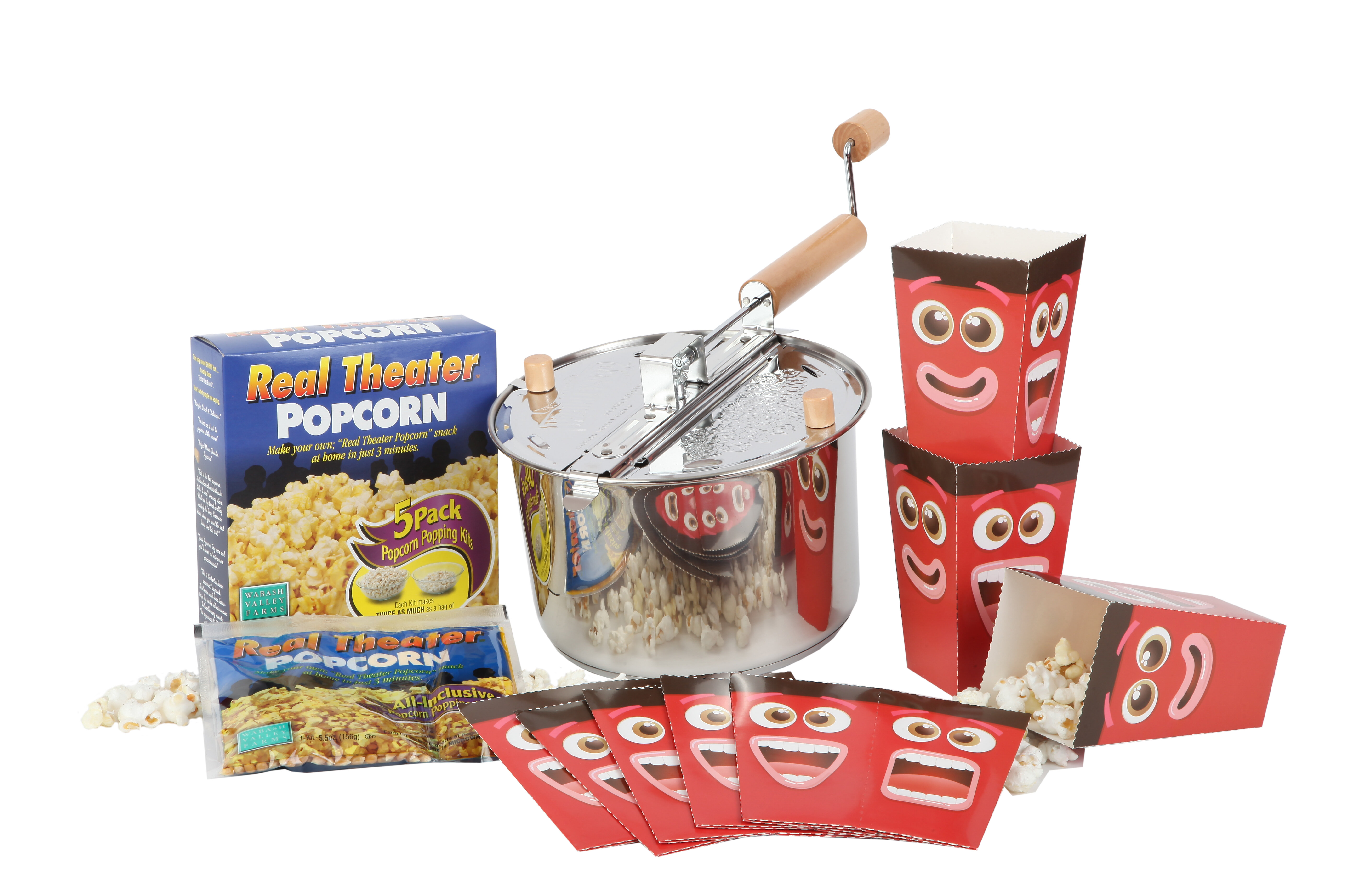 Whirley Stainless-Steel Induction Popcorn Maker