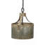 Grand lustre en fer argenté D11x15