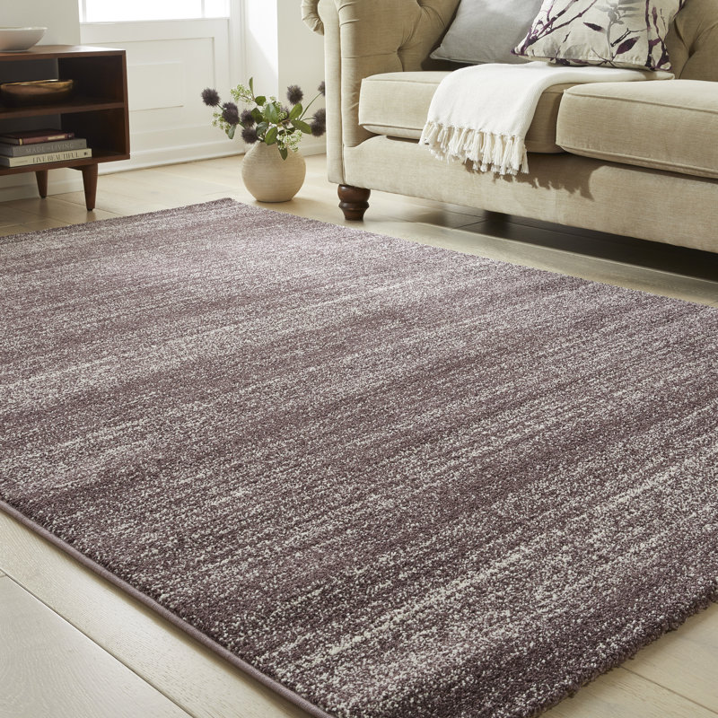 Plush Plum Area Rug, Rectangle 160 x 230 cm