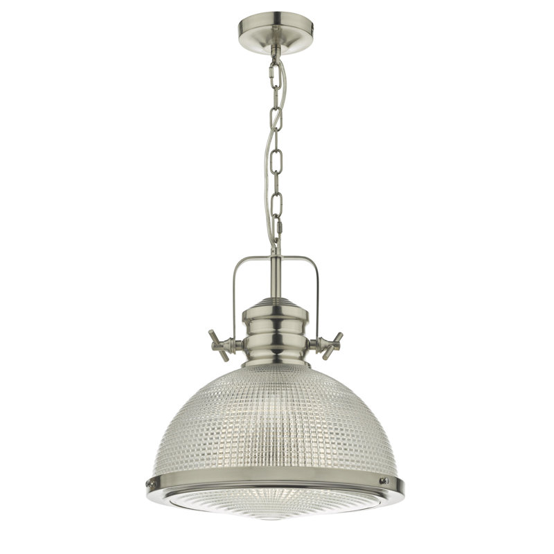1 - Light Satin Nickel Pendant