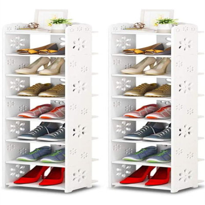 16 Pair Shoe Rack