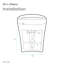 Toilette allongée sans réservoir Viro Smart, vortex sans contact? Double chasse 1,1 / 1,6 gpf