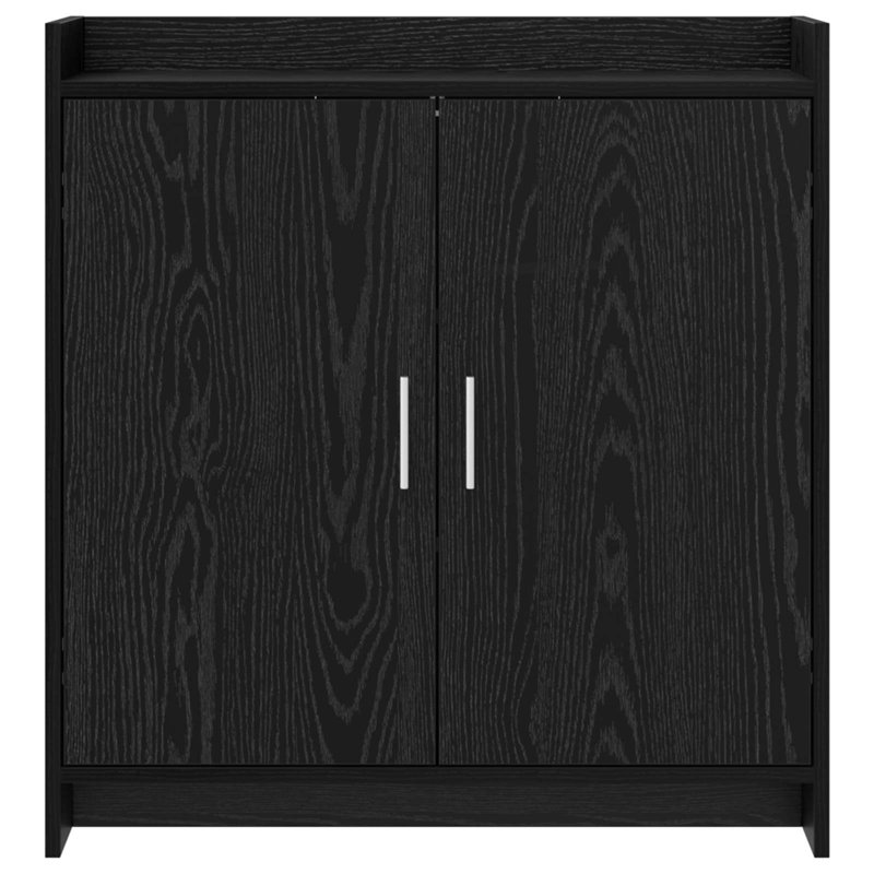 72cm Sideboard, Black Oak