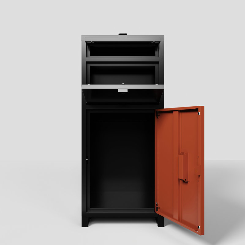 Outdoor Package Holder - And With Secure Locking System Large Storage Capacity