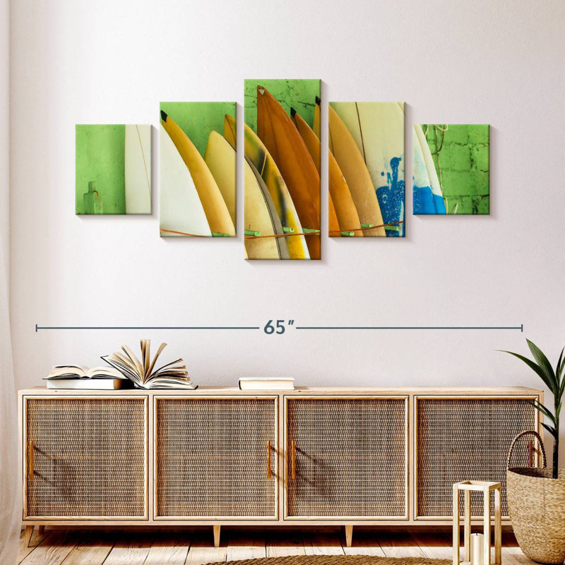 Boutique de planches de surf, H 24 po x l 55 po