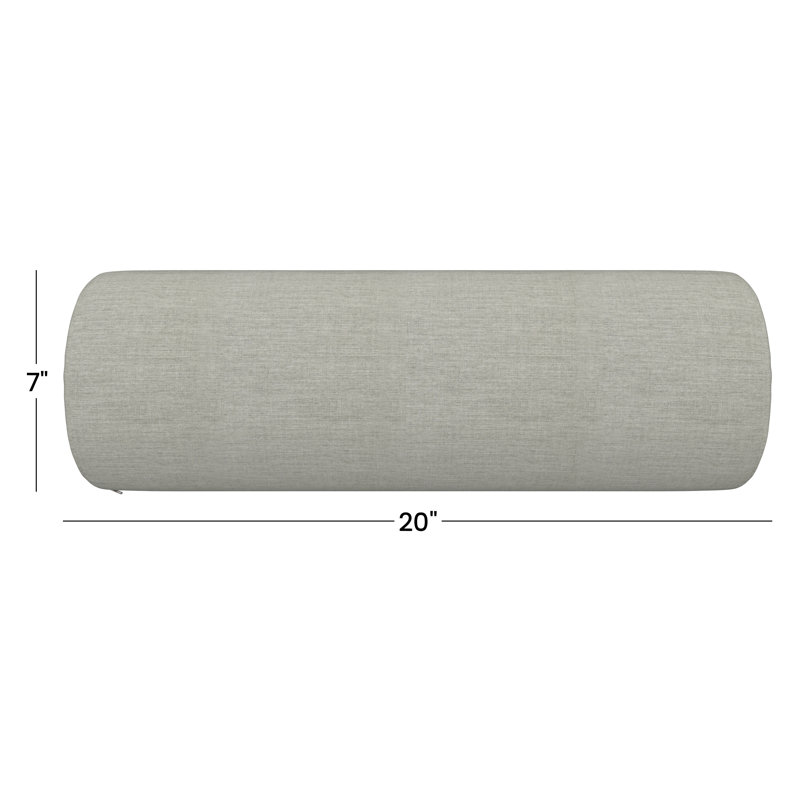 Coussin intérieur / extérieur Amala Sunbrella®, Canvas Granite