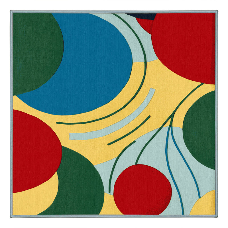 Perky Ruckus Rug, Square 8'