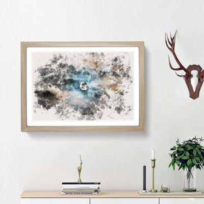 Moody Sky in Poland - Framed Print