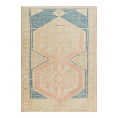 One-of-a-Kind 1'11x2'9 Hand Knotted Area Rug