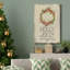 Toile tendue avec châssis de qualité supérieure Holly Jolly - prête à être accrochée-916617197