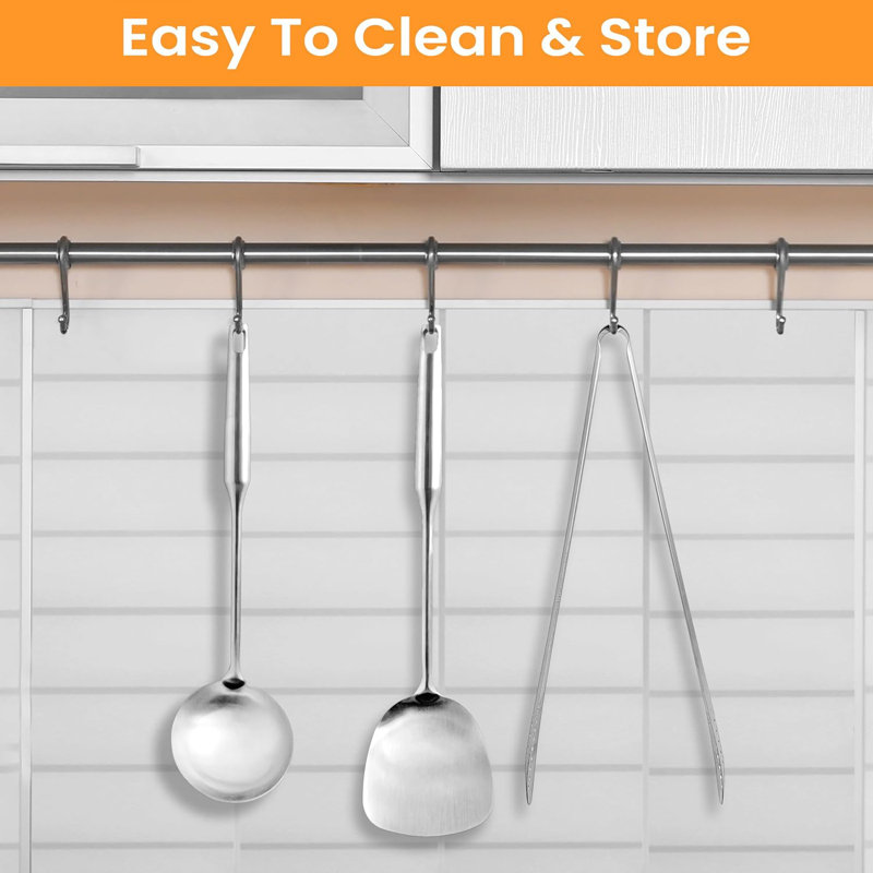 3-piece Stainless Steel Utensil Set