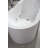 67" Acrylic Freestanding Whirlpool Tub,Massage Bathtub With Jets