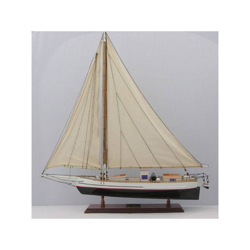 Bateau skipjack peint (l80)