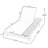 Lounge Chaise Set With 2 Inch Thick Lounge Cushion, Space Available On One Side