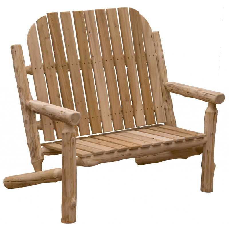 Two-Person Adirondack Chair - Unfinished/Unassembled