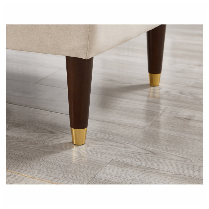 Chaise longue en bois d'eucalyptus Aurelia