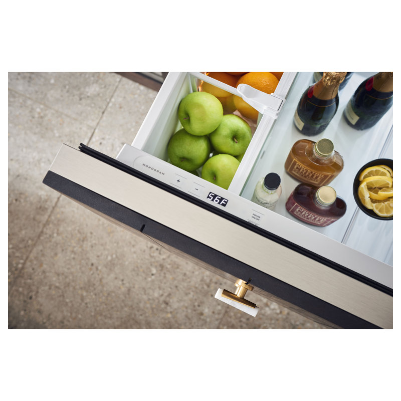 Monogram 24" Integrated Double Drawer Refrigerator