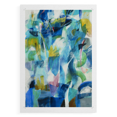 Green Passage -Canvas Print Only - NOT FRAMED