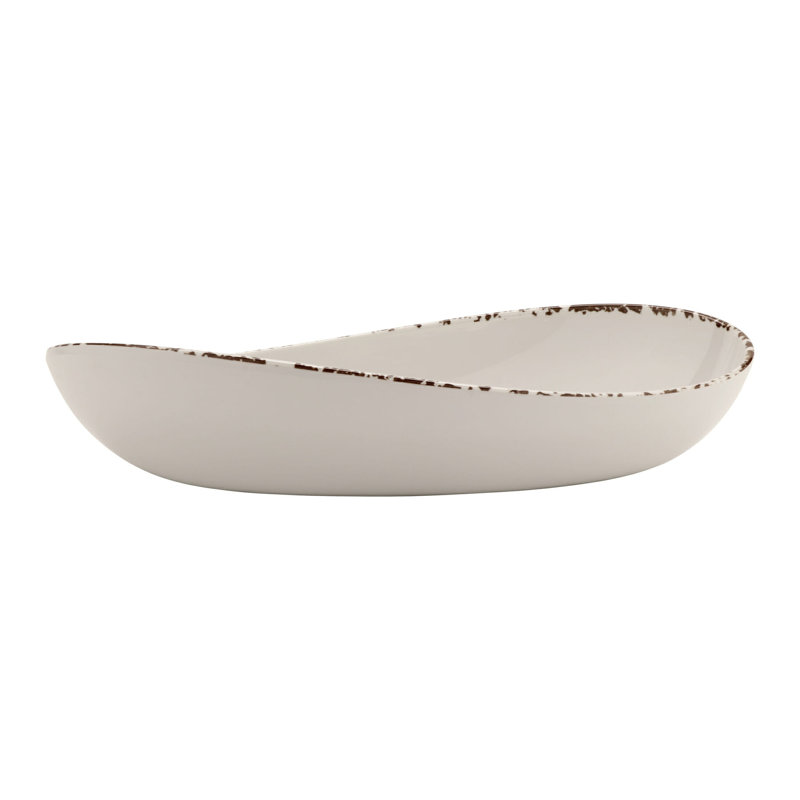 B-65-TC - 2 pintes (Ovale à rebord plein de 2,3 pintes), 15 po x 8 po, profondeur 1,75 po