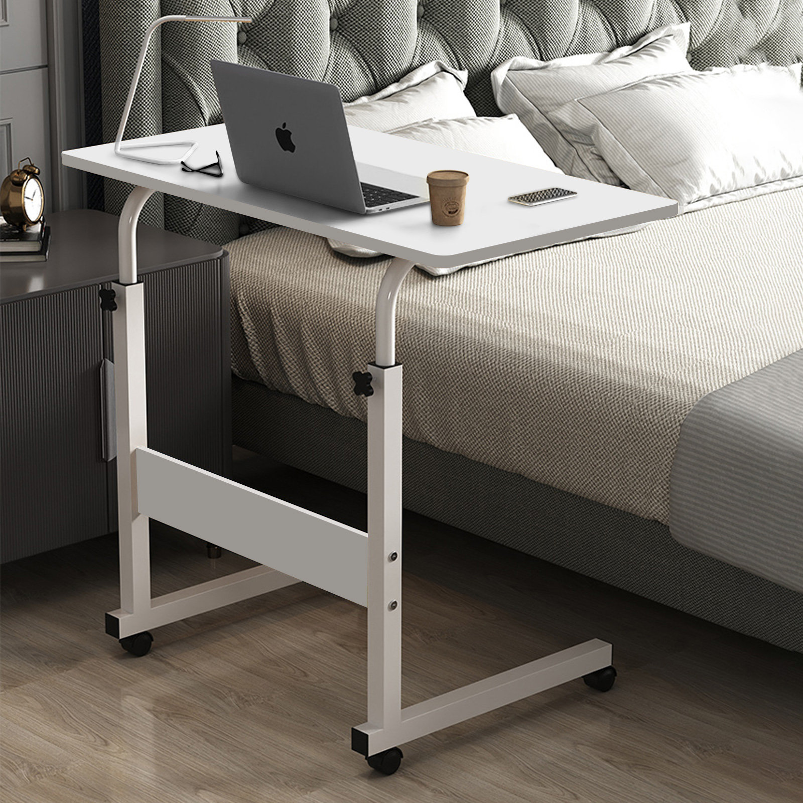 Inbox Zero Christal Movable Height-adjustable Laptop Desk & Reviews ...