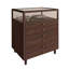 Patchen 31.5 " W Pine Solid Wood and Glass Jewelry Armoire