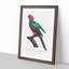 Australian King Parrot by F. Levaillant - Framed Print-55456969-55456970